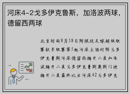 河床4-2戈多伊克鲁斯，加洛波两球，德留西两球
